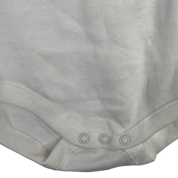 Gymboree Baby Girls Long Sleeve Bodysuit 12–18 Months White Sheep Graphic - Picture 5 of 6